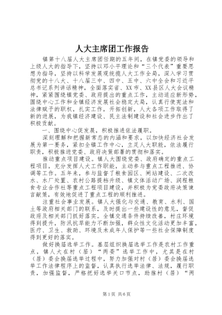 人大主席团工作报告 (20)