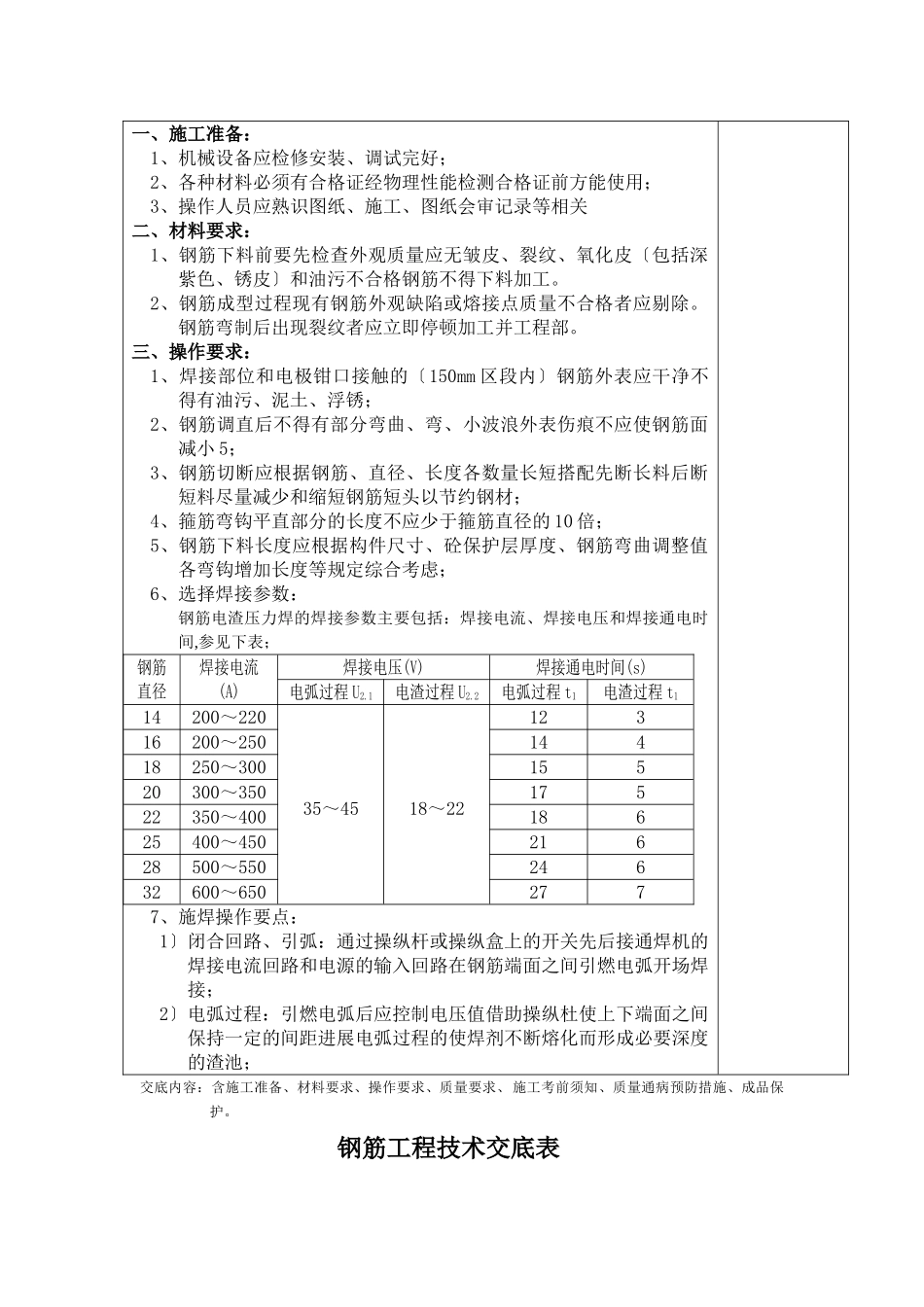 钢筋工程技术交底表_第2页