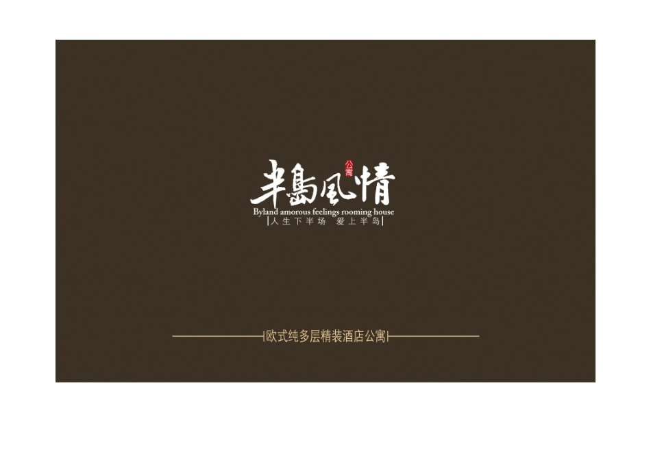 半岛风情销售执行方案_第1页