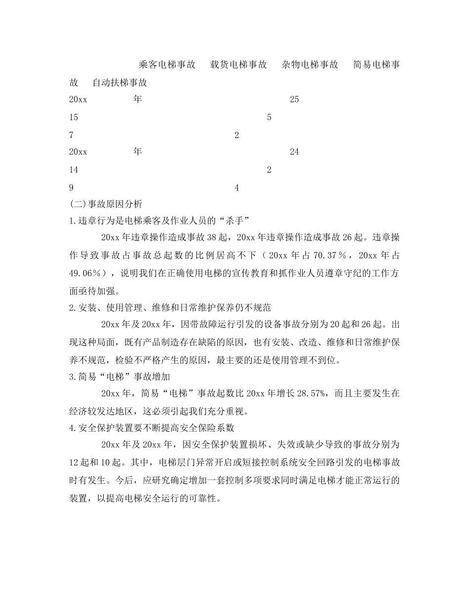 《安全管理》之提高电梯安全水平 _第2页