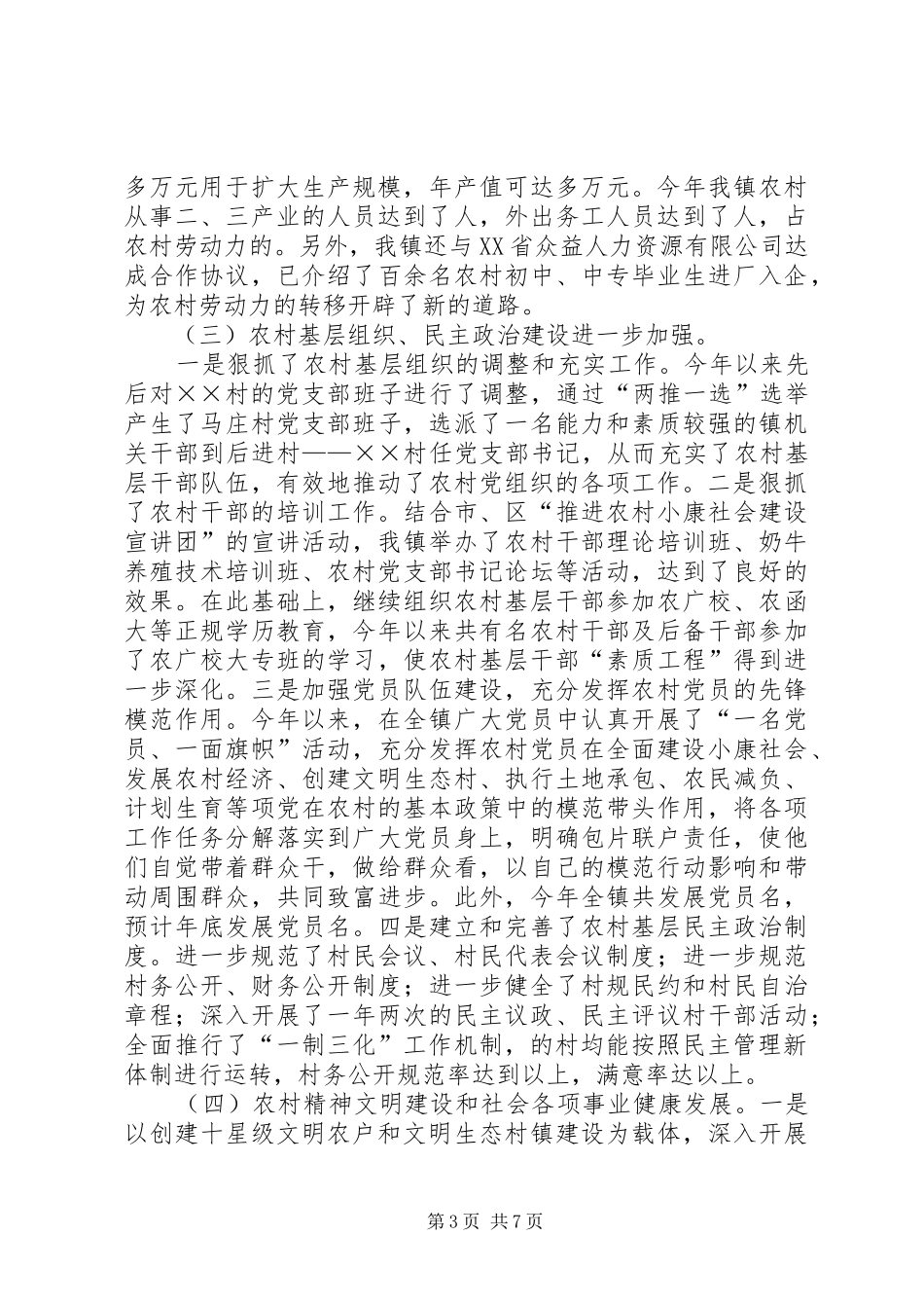 政府年工作总结和年工作计划_第3页