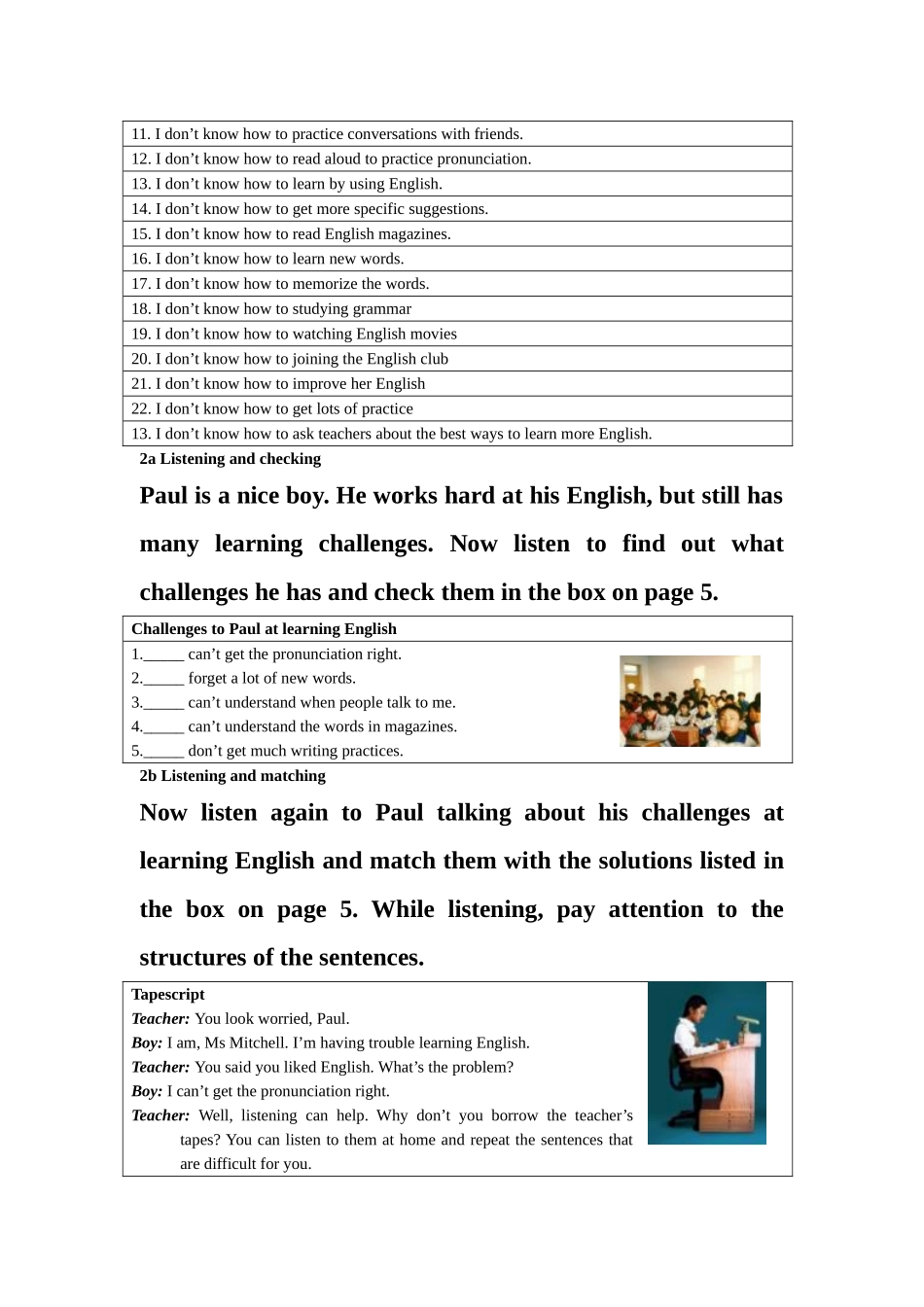 unit 1《how do you study for a test》section b 教案（人教新目标九年级）doc--初中英语 _第2页