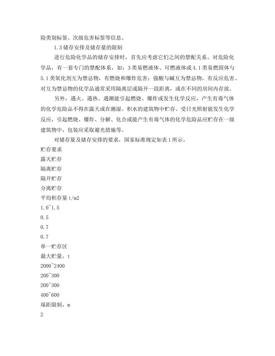 《安全管理》之探讨企业危险化学品仓储管理 _第2页