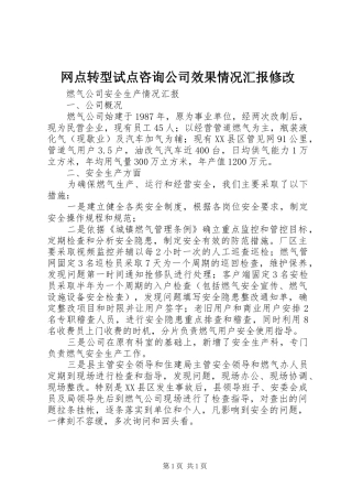 网点转型试点咨询公司效果情况汇报修改 