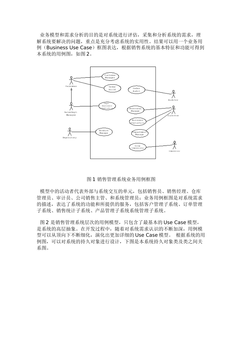销售管理系统的UML分析与设计_第3页