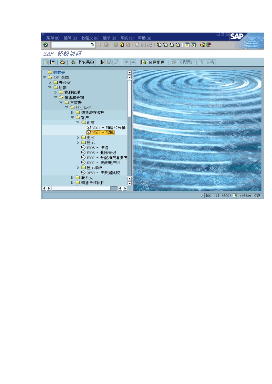 上海震旦家具有限公司SAP实施专案销售和分销-客户主数据维护流程_第3页