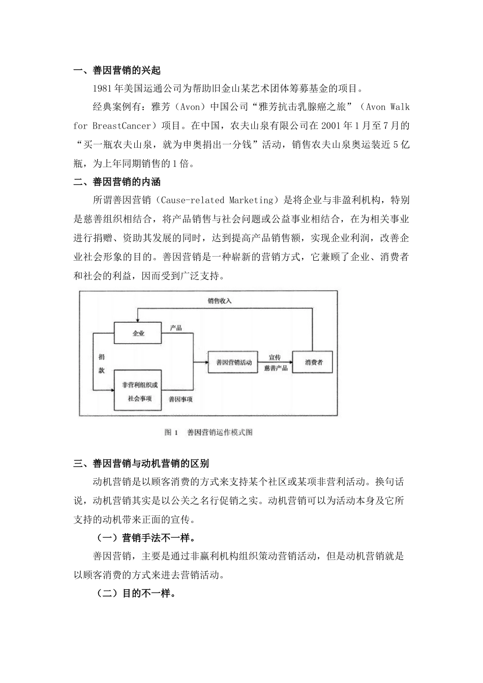 善因营销之案例分析_第1页