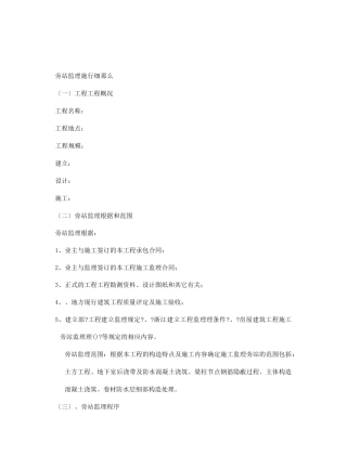 旁站监理实施细则vv