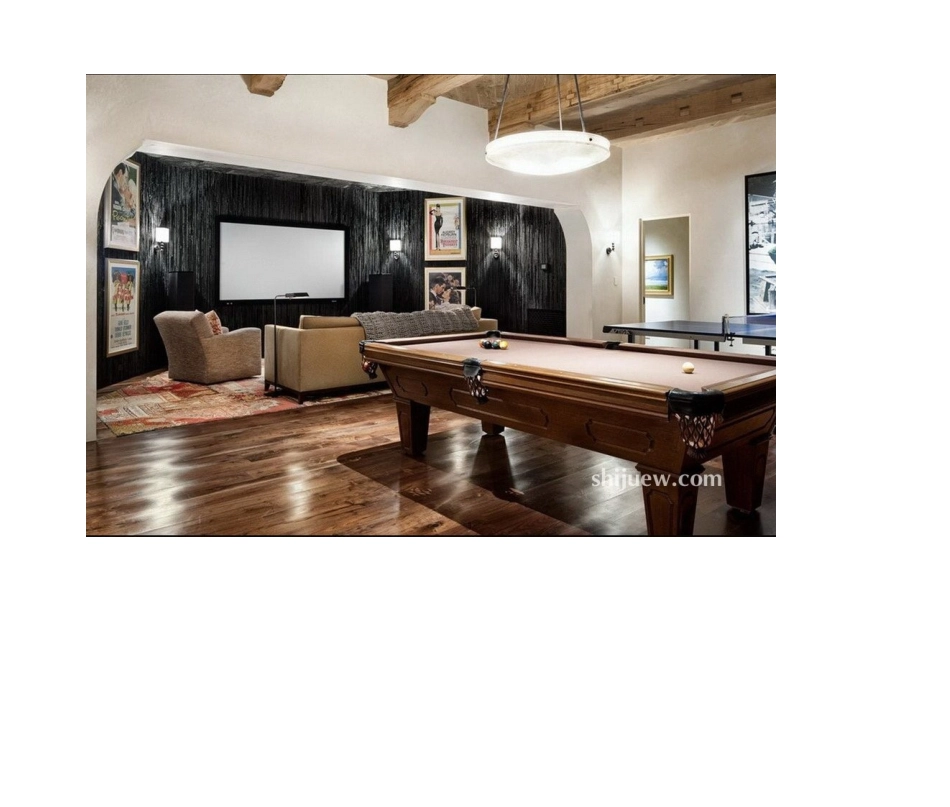 室内设计-家装室内桌球室娱乐空间-桌球室装修效果图方案_第1页