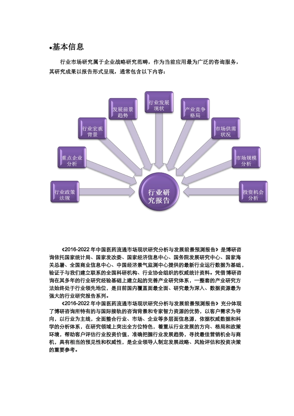 中国医药流通市场现状研究分析与发展前景预测报告_第2页