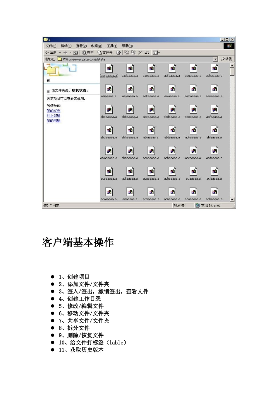 VSS2005客户端操作手册_第2页