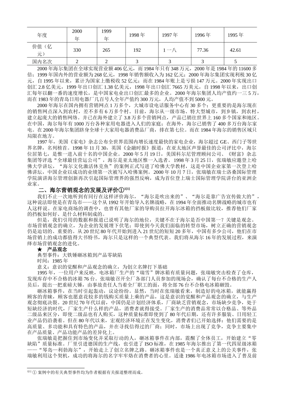 市场营销学案例集萃_第2页