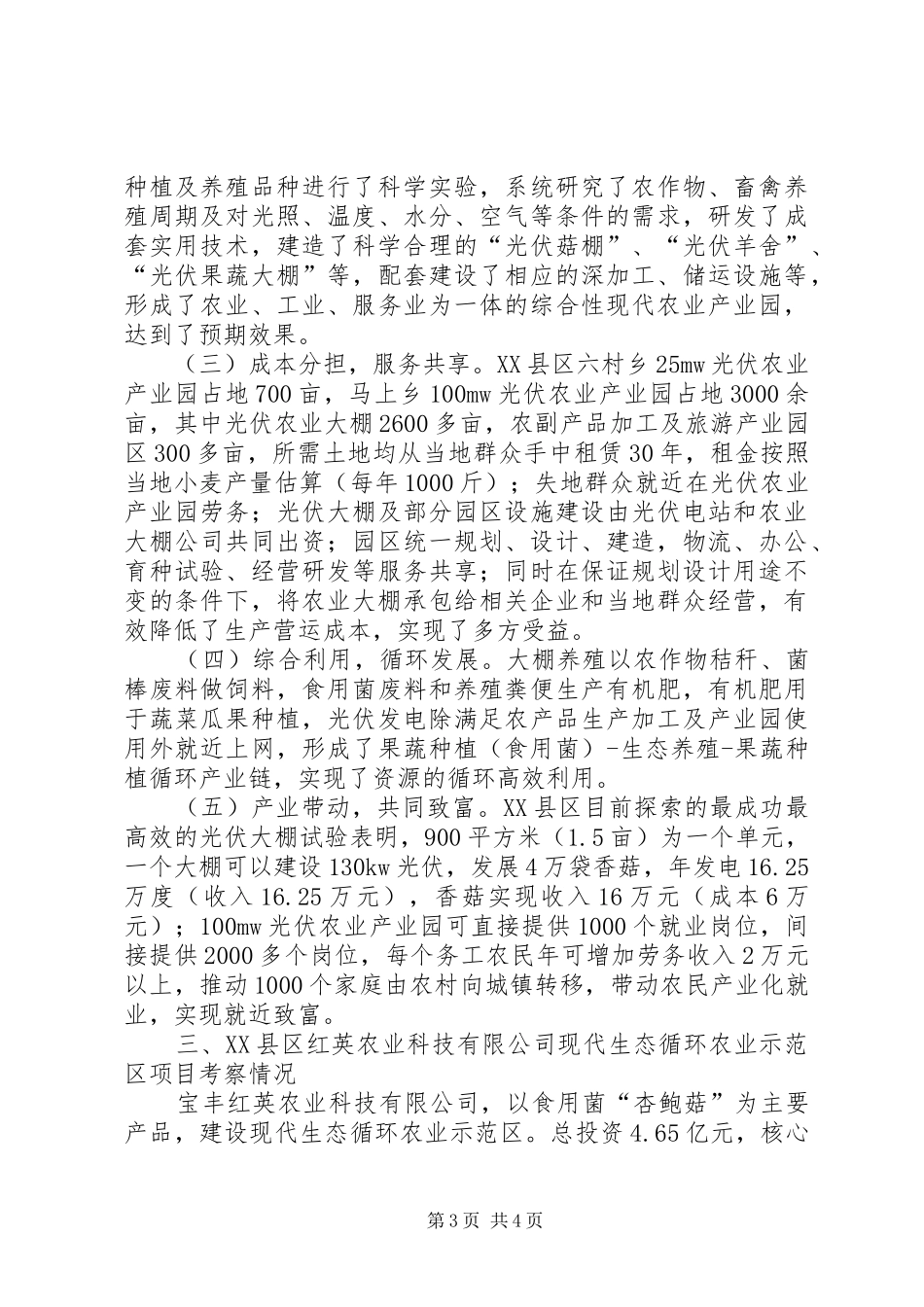 金寨光伏考察报告 _第3页