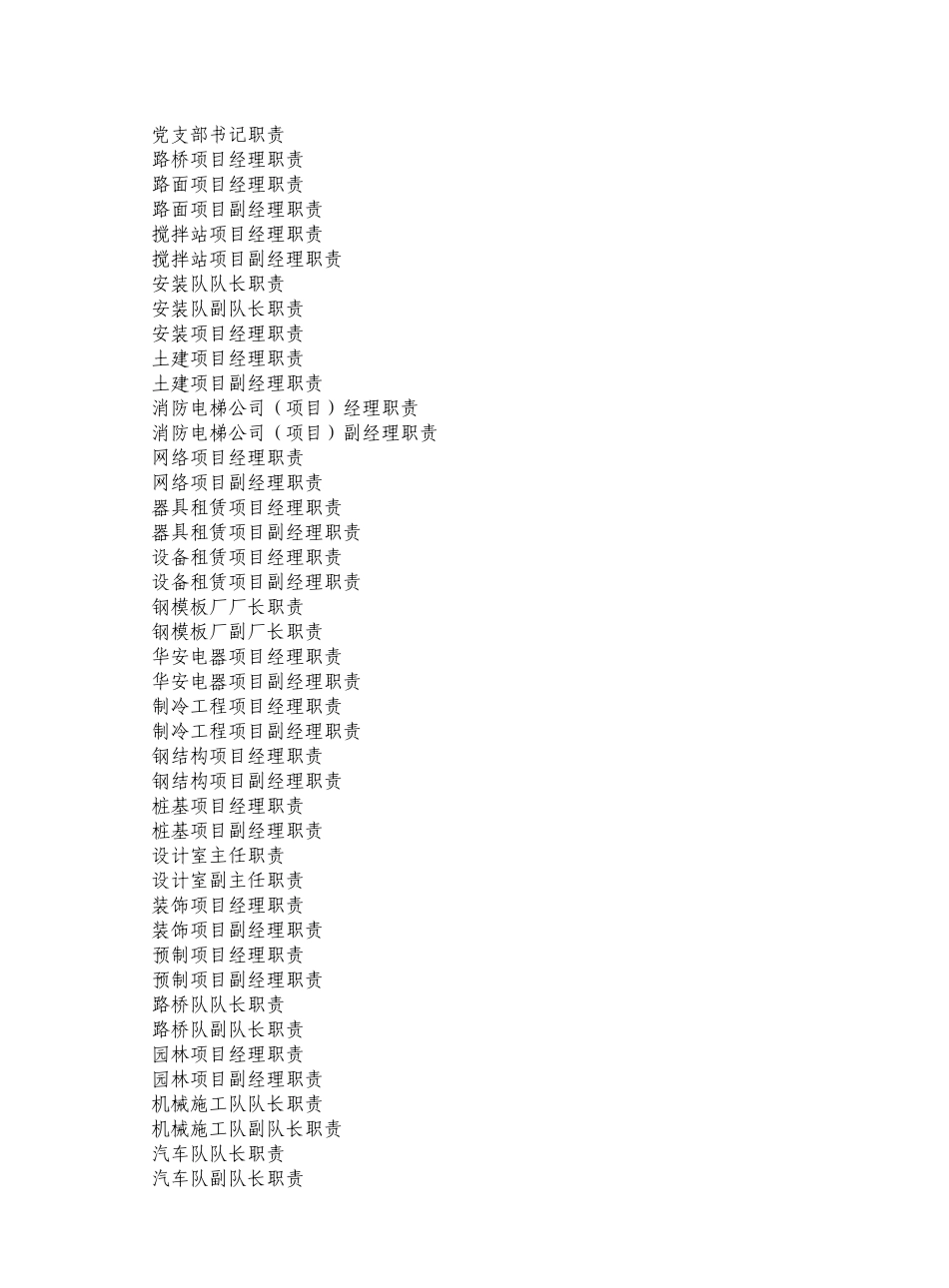 某公司总经理HSE职责概述_第2页