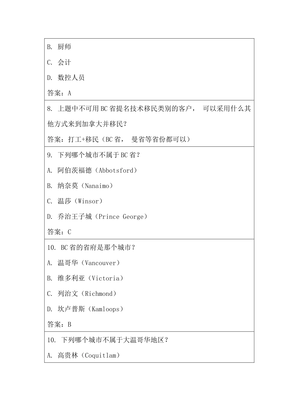 培训会业务考试复习题_第3页