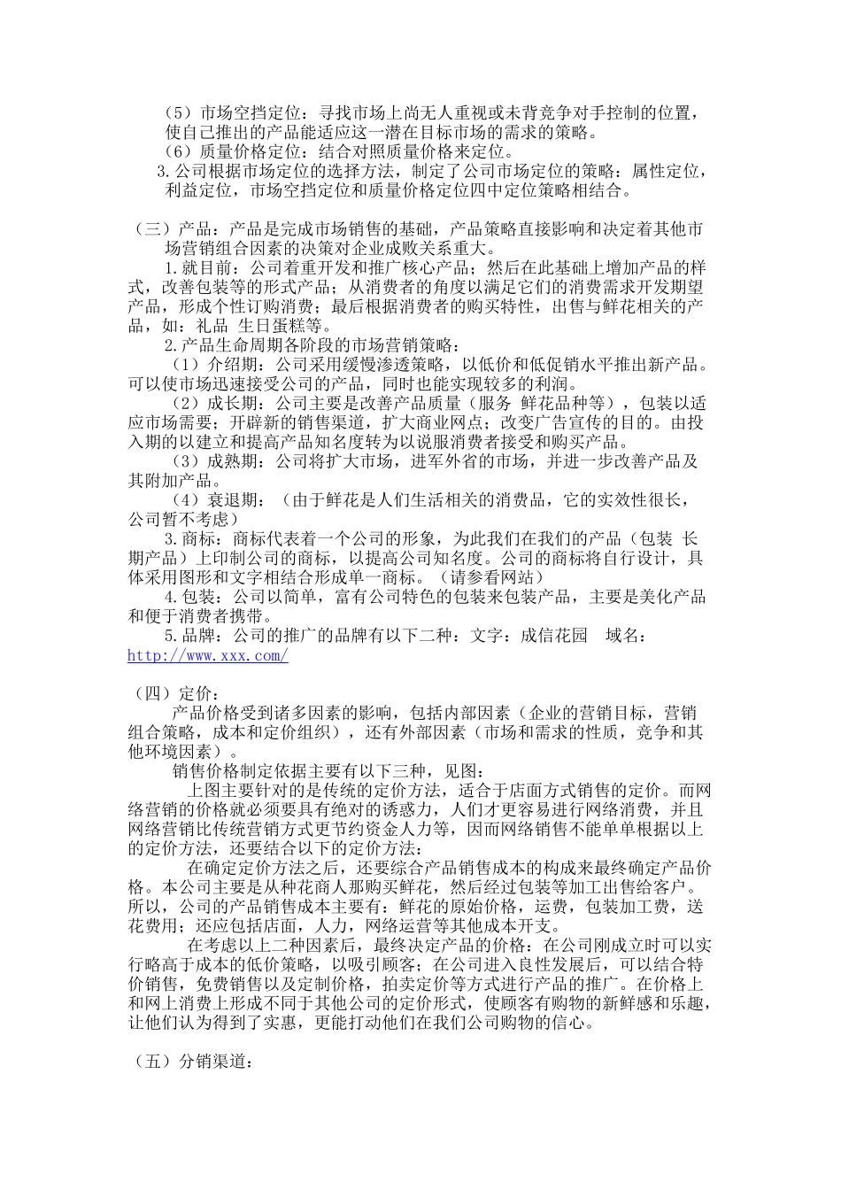商务网站项目策划书--网络营销_第3页