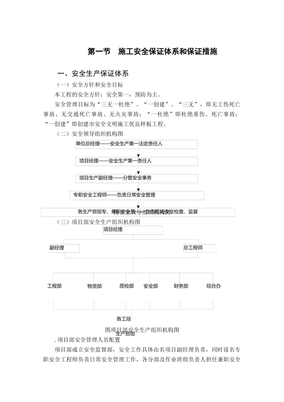房建基础工程安全文明施工组织设计_第1页