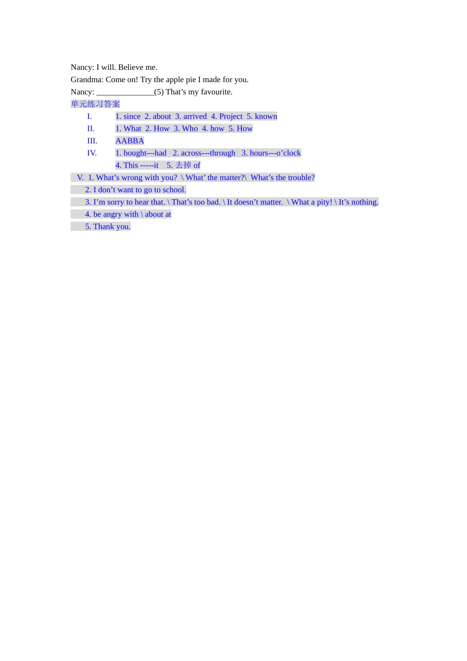 module 4《education》unit 1 how long have you studied english综合测试（外研版八年级上）doc--初中英语 _第2页