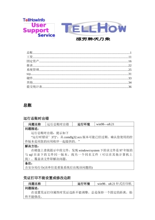 TELLHOW服务解决方案(1)