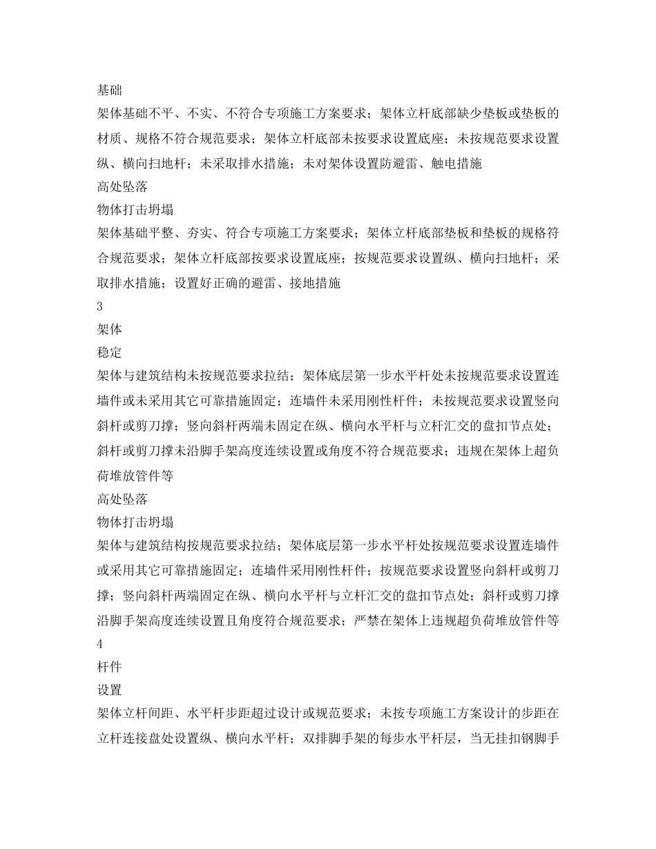 《安全管理文档》之承插型盘扣式钢管脚手架工程安全风险告知书 _第2页