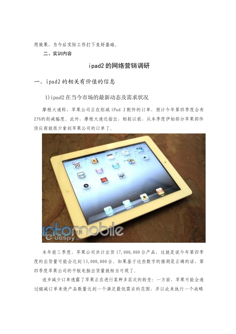 ipad2网络营销报告_第3页