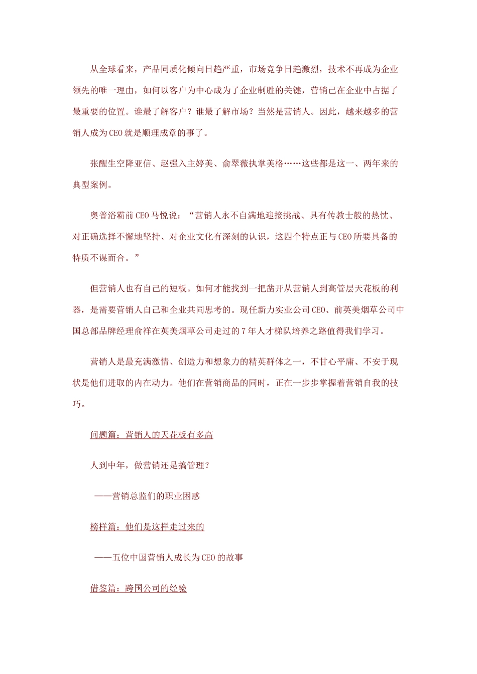 如何从一个营销员升为CEO_第2页