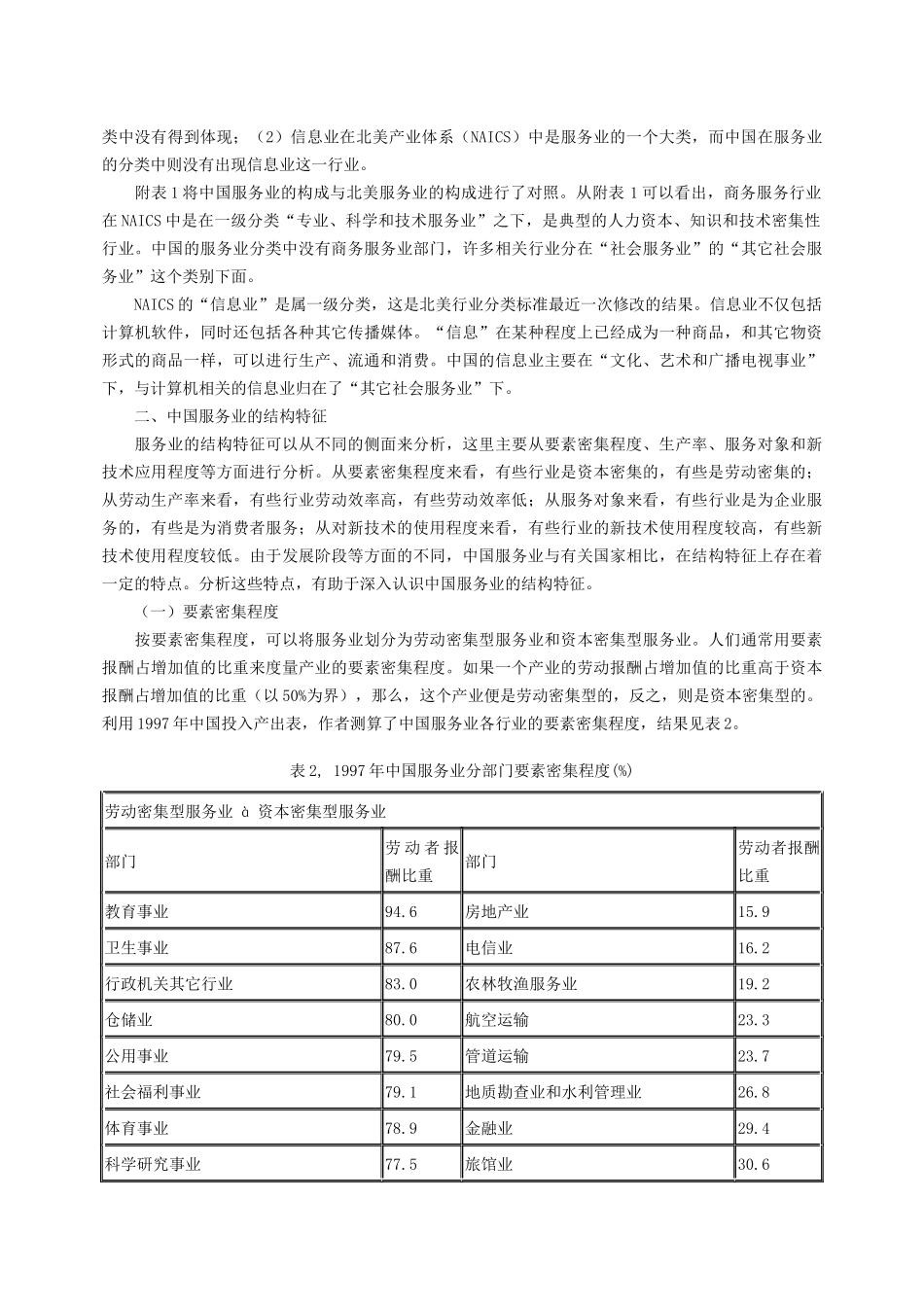 中国服务业的结构特征_第2页