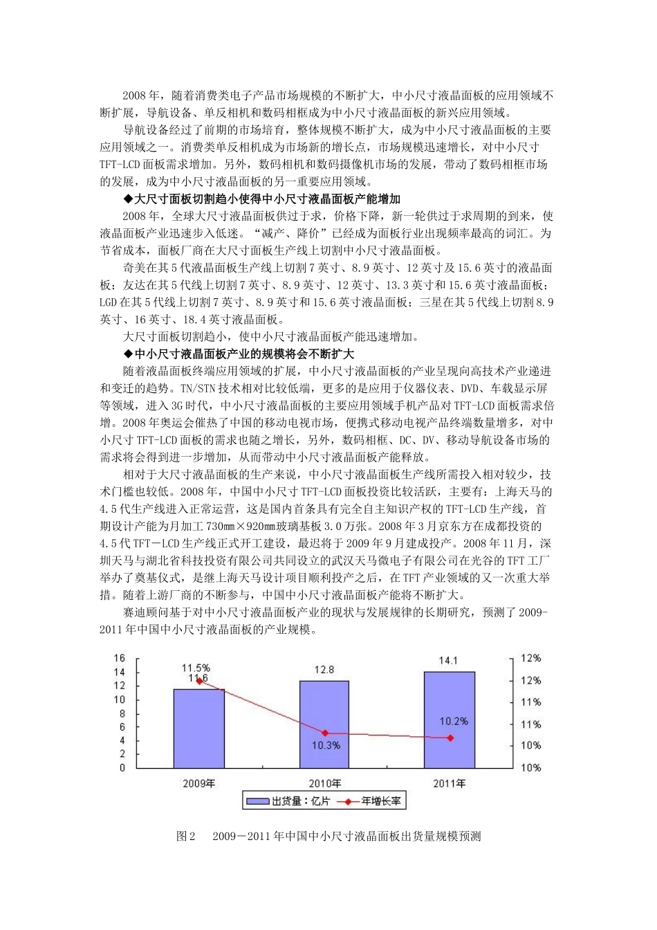 TFT-LCD产业市场状况分析_第2页