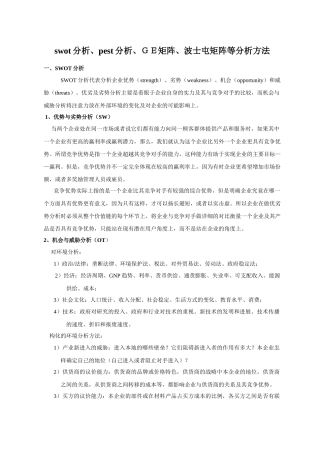 市场营销专业知识