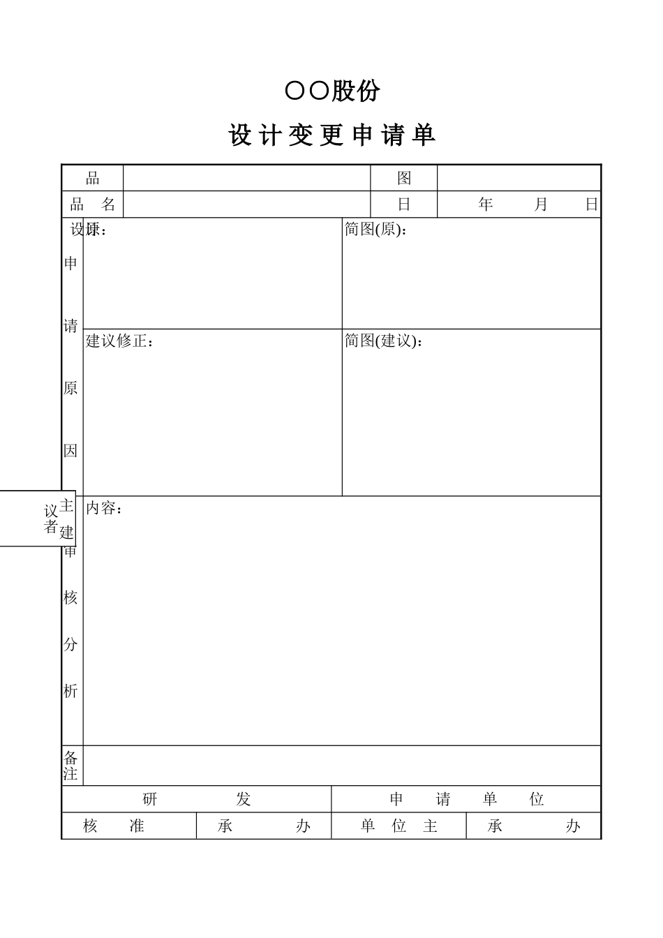 设计变更申请单_第1页