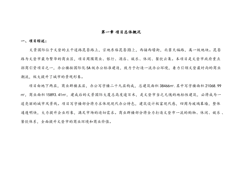 山东文登文景财富中心商业项目营销方案_XXXX年_第3页