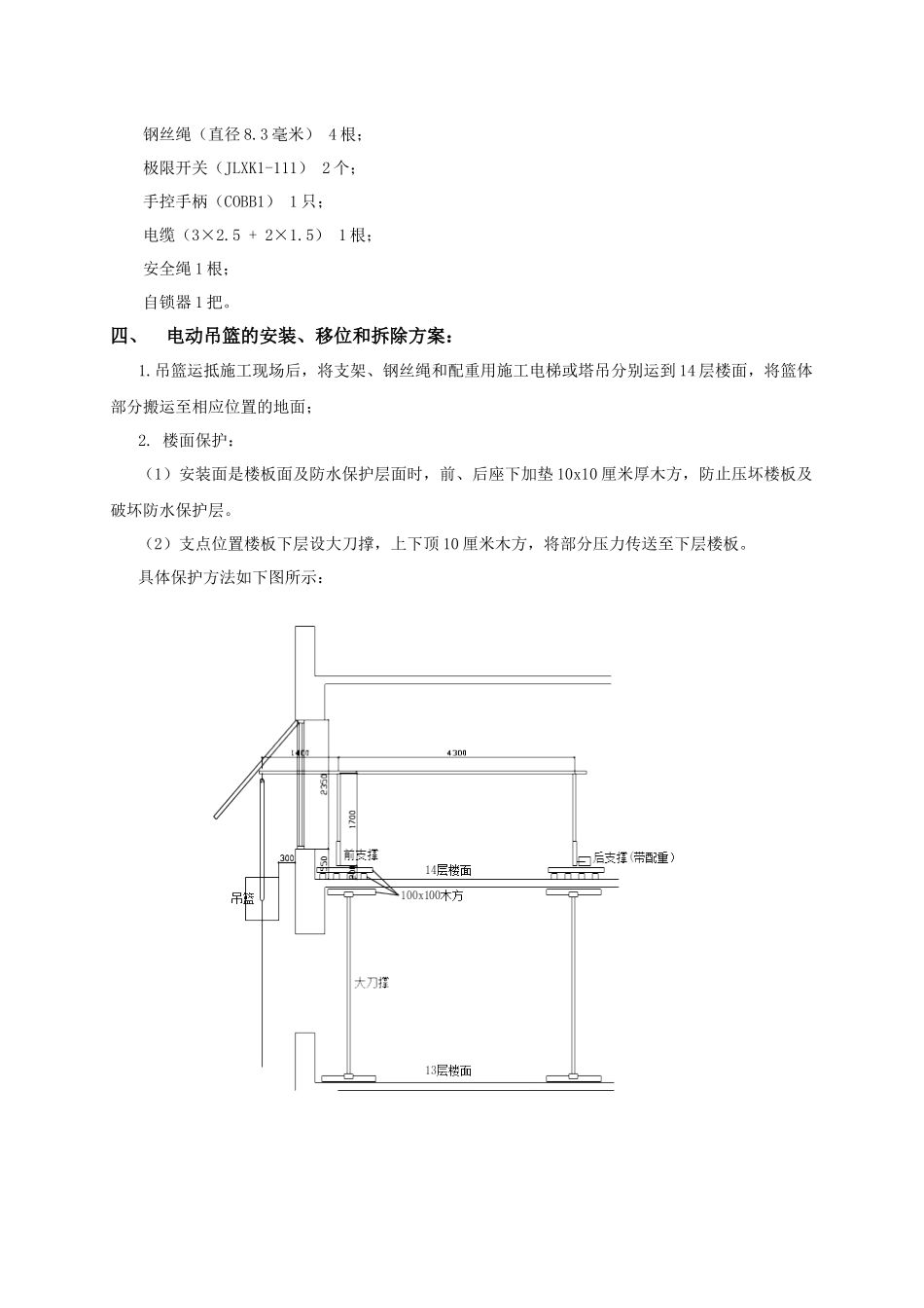 土建电动吊篮施工方案_第2页