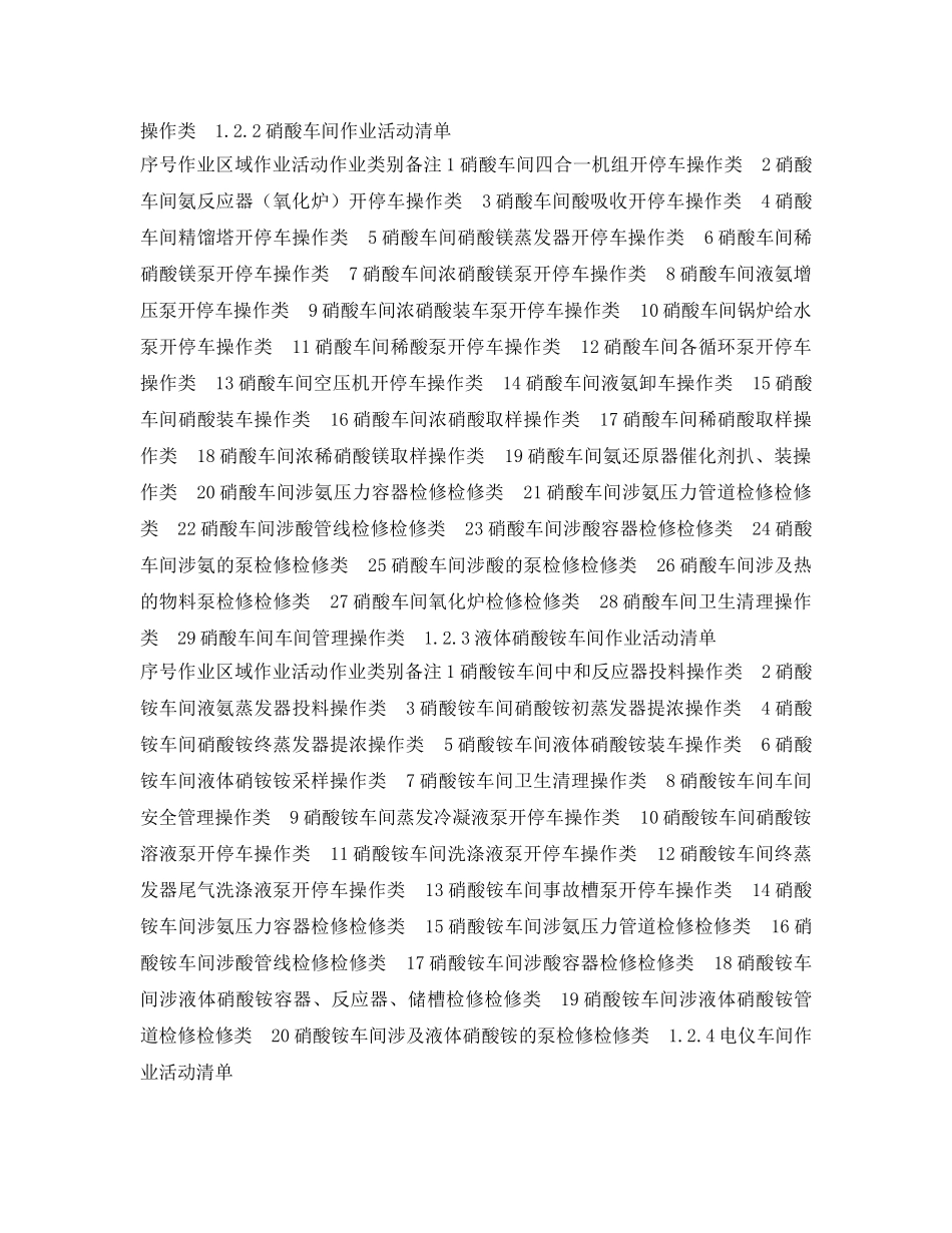 《安全管理》之硝酸及液体硝酸铵企业主要风险分析点 _第3页