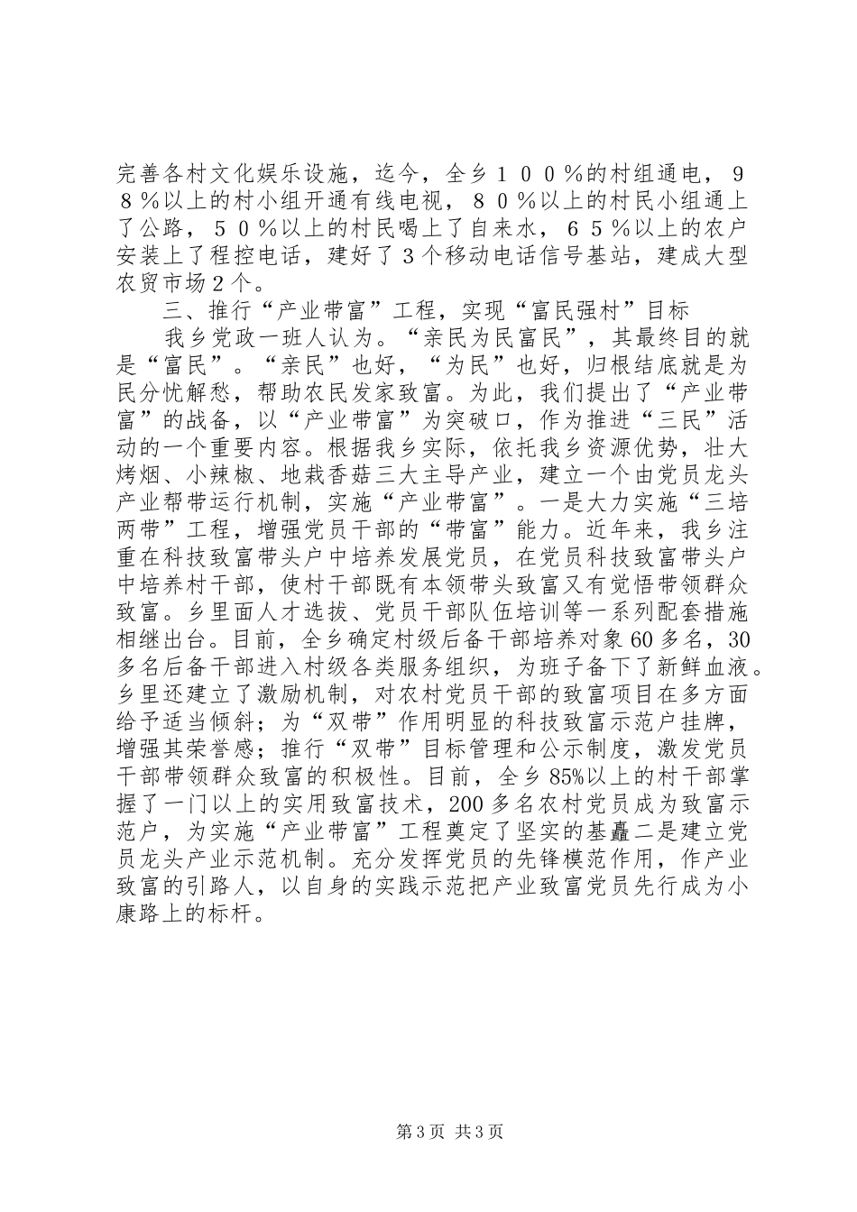 三民活动工作汇报2篇 (5)_第3页