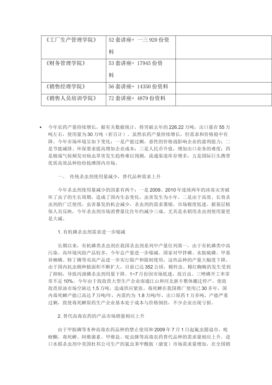 中国三大类农药年度市场现状与热点品种分析_第2页