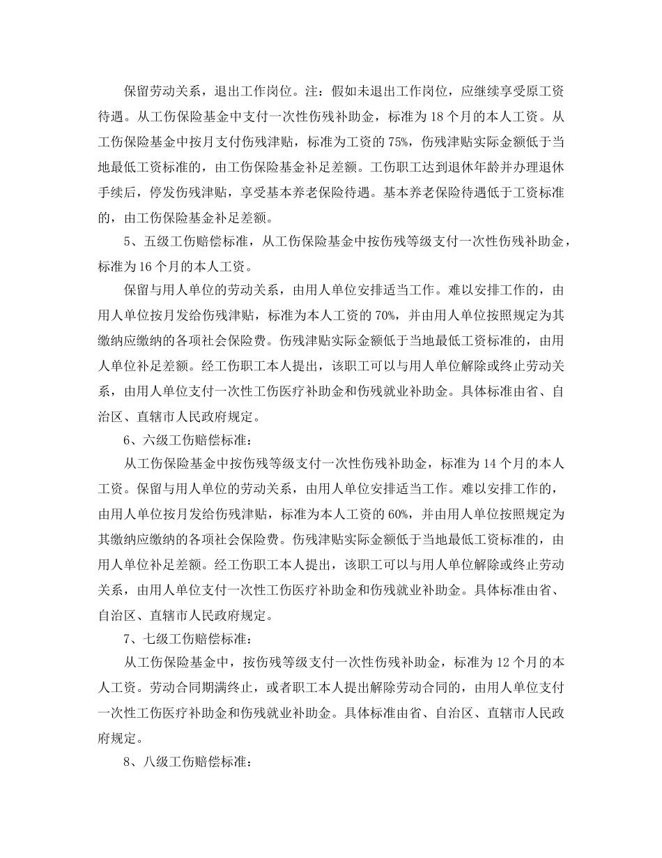 《安全管理》之建筑施工安全事故赔偿 _第3页