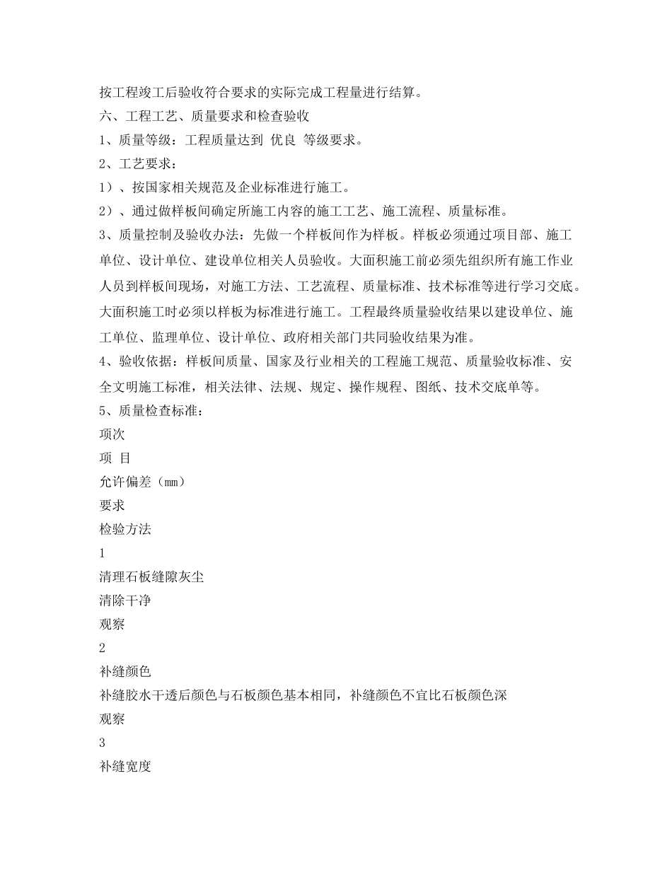 《安全管理文档》之石材晶面处理劳务合同 _第2页