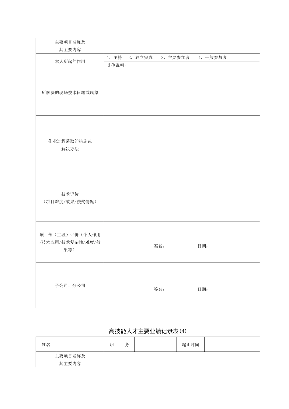 主要业绩记录表_第3页
