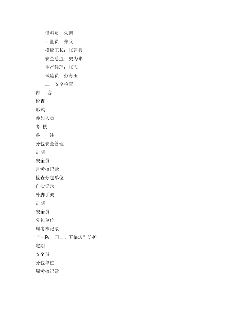 《安全管理文档》之2008年安全生产施工总结 _第2页