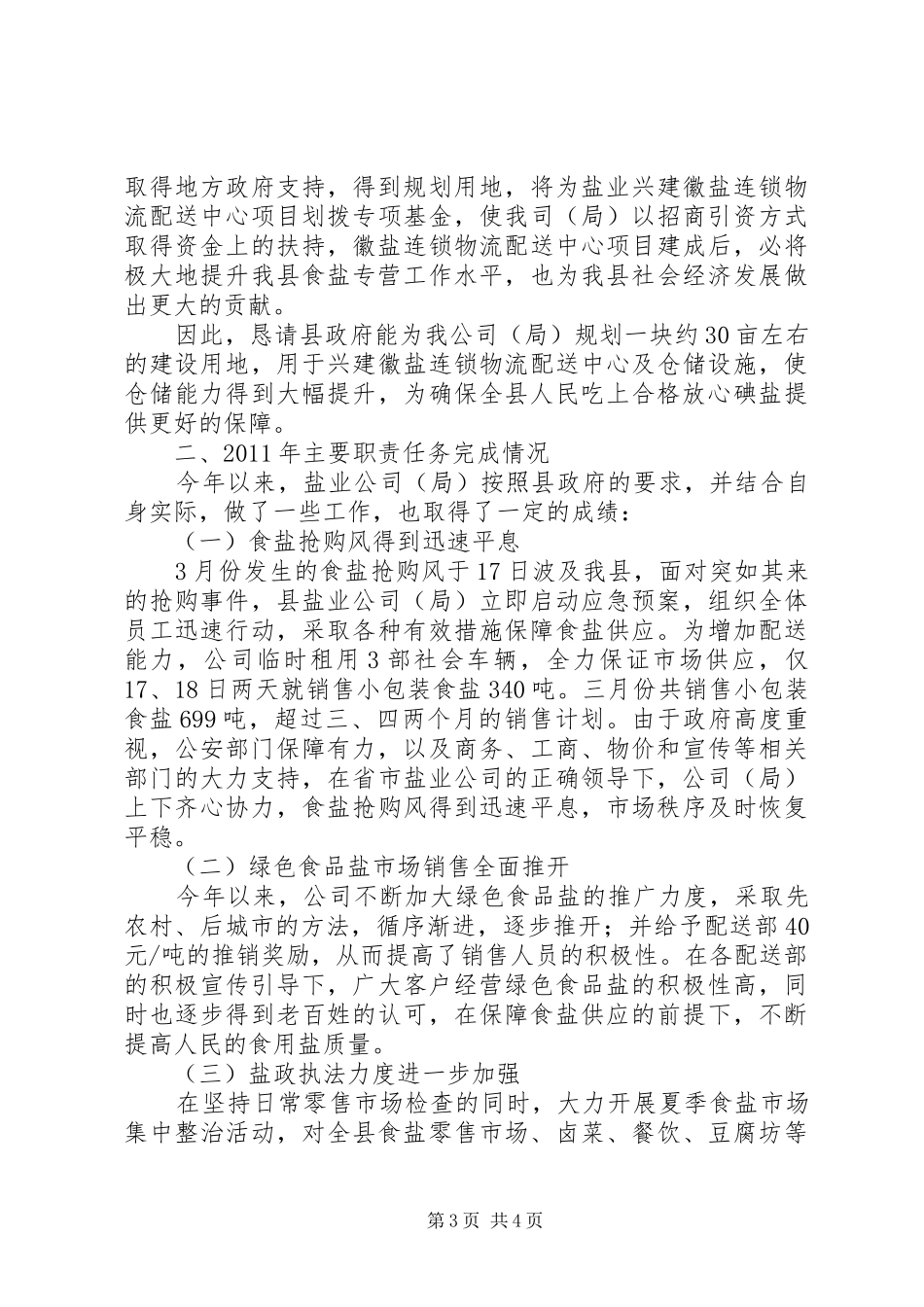 盐务公司工作总结及工作安排_第3页