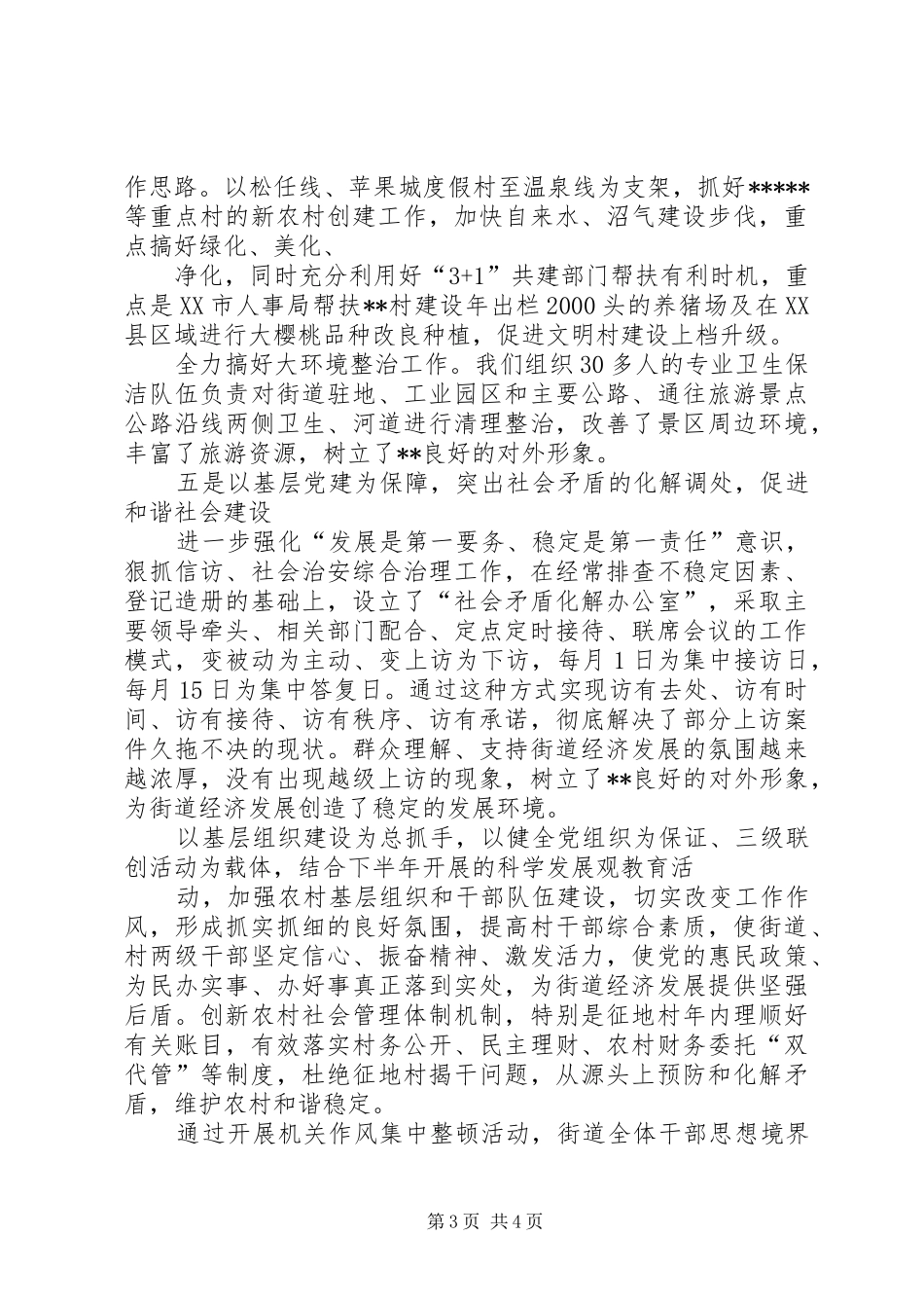 集中整顿情况汇报 _第3页