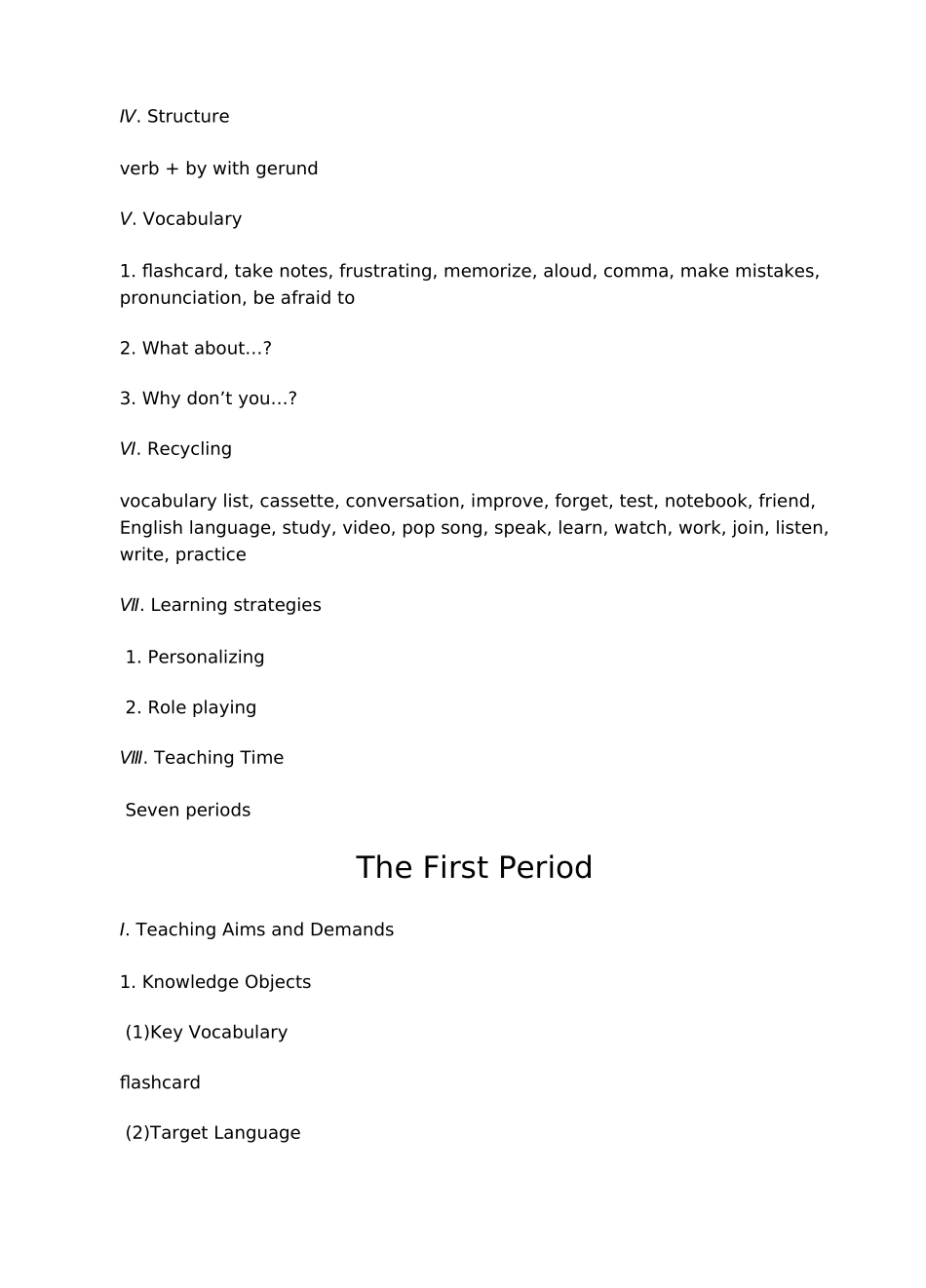 unit 1《how do you study for a test》period 1（人教新目标九年级）doc--初中英语 _第3页