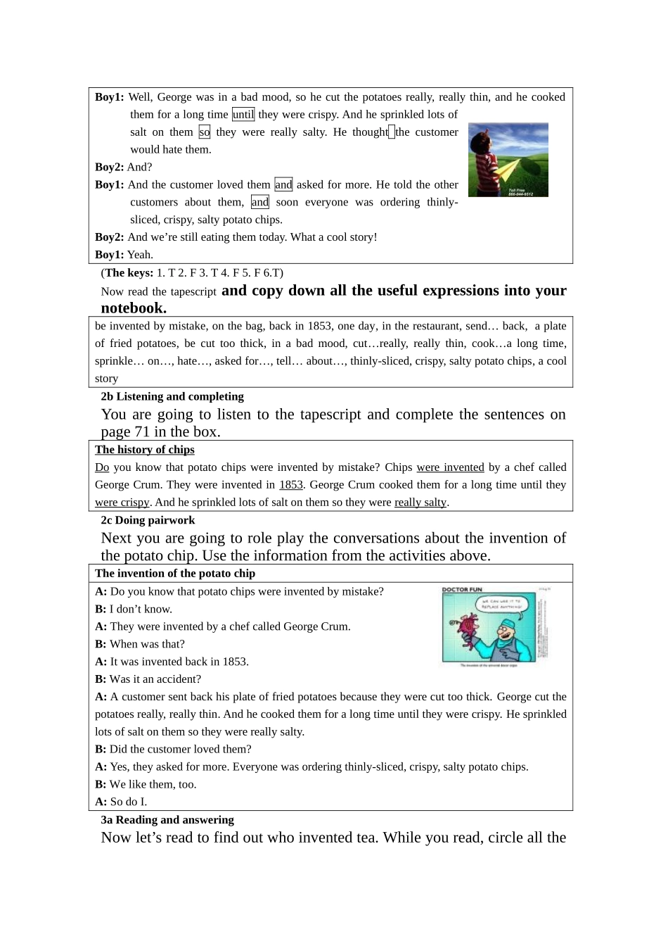 unit 10《by the time i got outside，the bus had already left》section b教案 （人教新目标九年级）doc--初中英语 _第2页