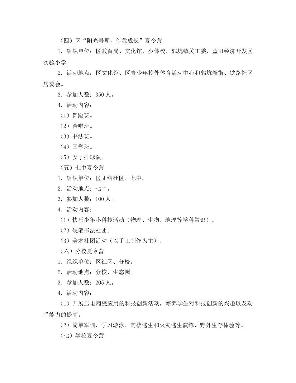 2020年夏令营活动方案9篇 _第3页