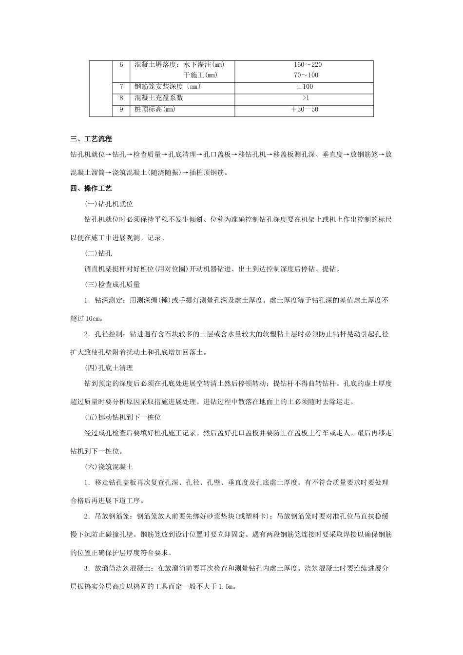 螺旋钻孔灌注桩工程技术交底_第3页