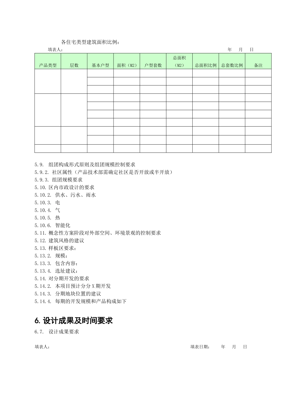 房地产项目概念性方案设计任务书模板_第3页