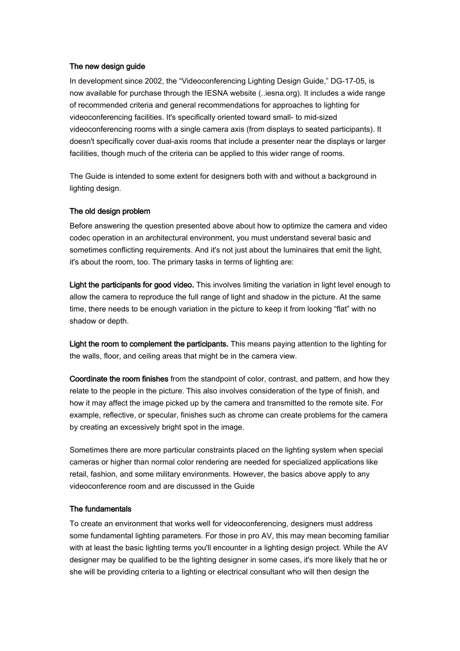视频会议室灯光设计简介英文版_第2页