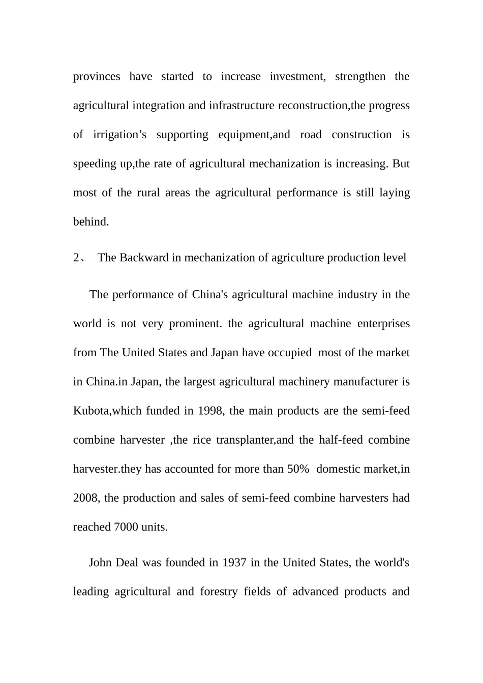 世界各国在由传统农业向现代农业的转变过程中 _第3页