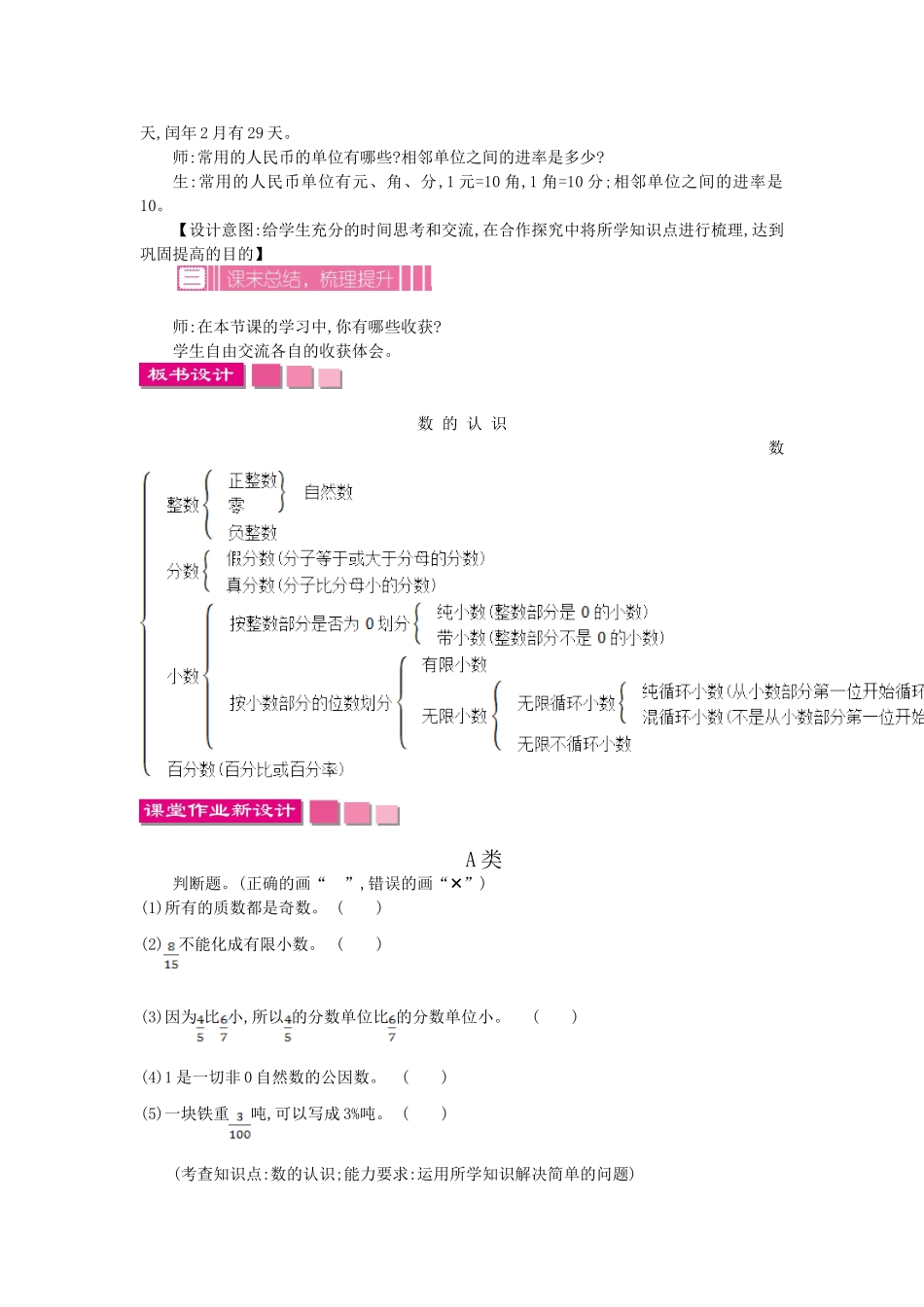 2020-2021学年第二学期苏教版六年级数学课课练及答案全册34 _第3页