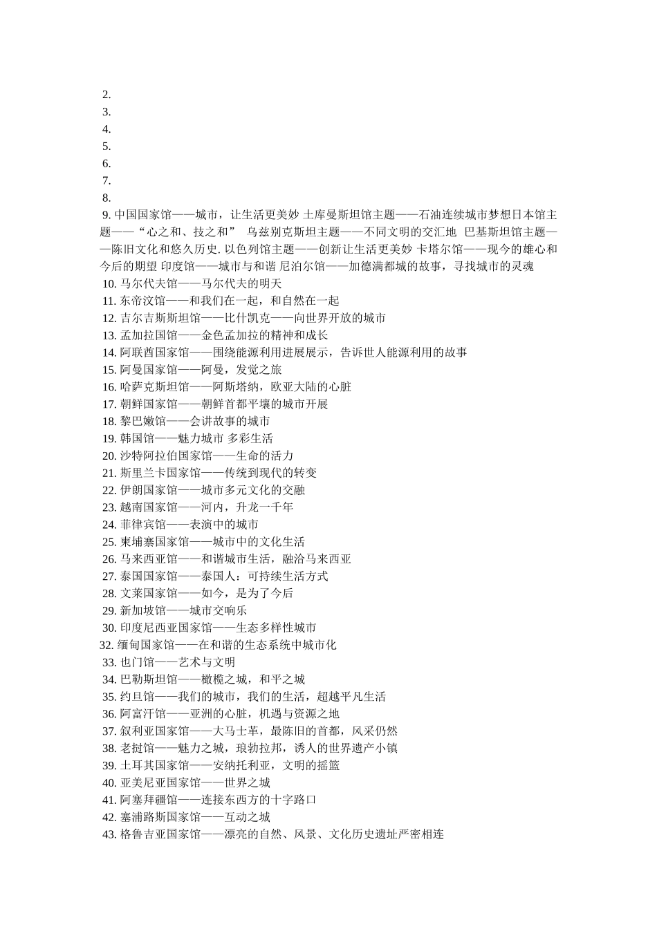 上海世博会口号 _第2页